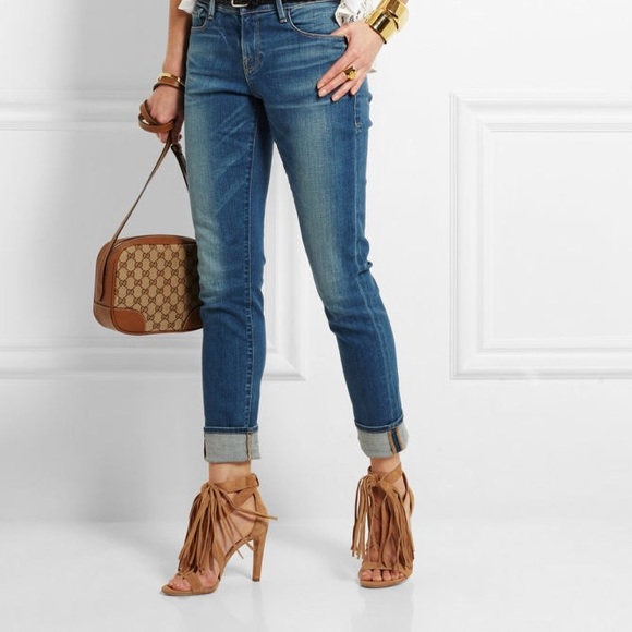 Chloe Shoes - Chloé Tassel suede sandals in brown.